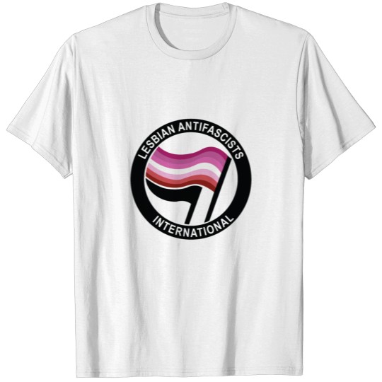 lesbian antifa T-shirt
