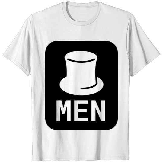 Gentleman Hut mustache Like a Sir Boss Style T-shirt