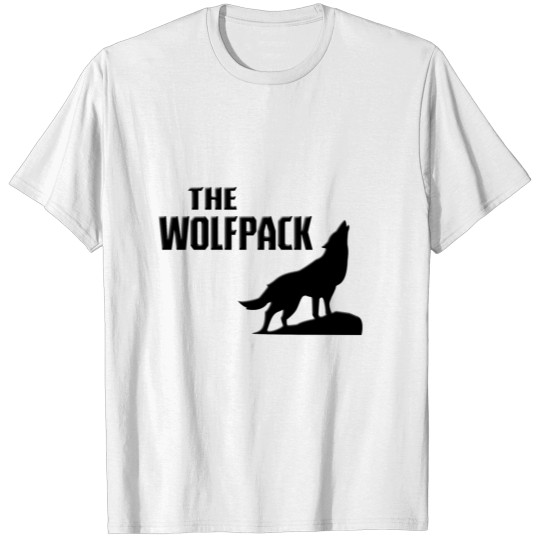 desgin for bachelor farewell party wolfpack wolf T-shirt