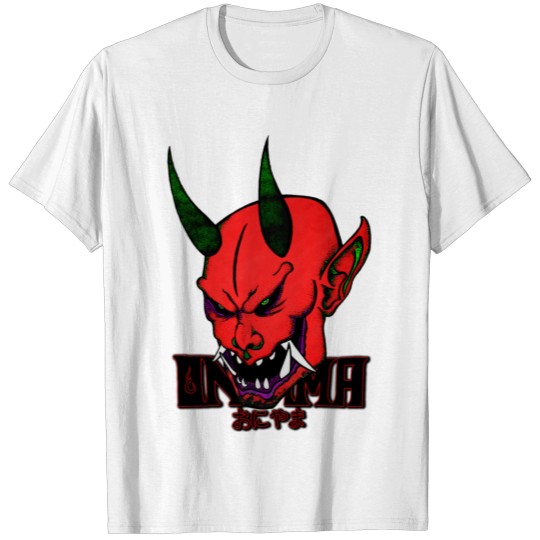 Demon mountain logo T-shirt