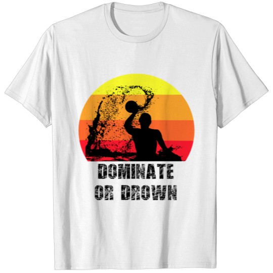 Water Polo Silhouette Gift T-Shirt Funny WP Quote T-shirt