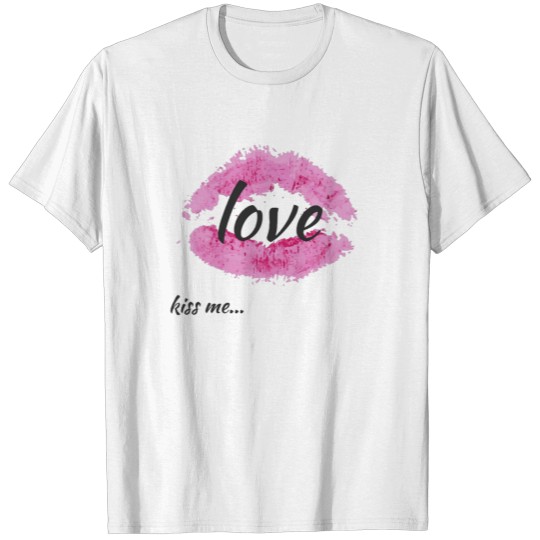 kiss me T-shirt