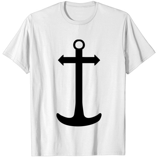 Anchor Cross, cross, faith T-shirt