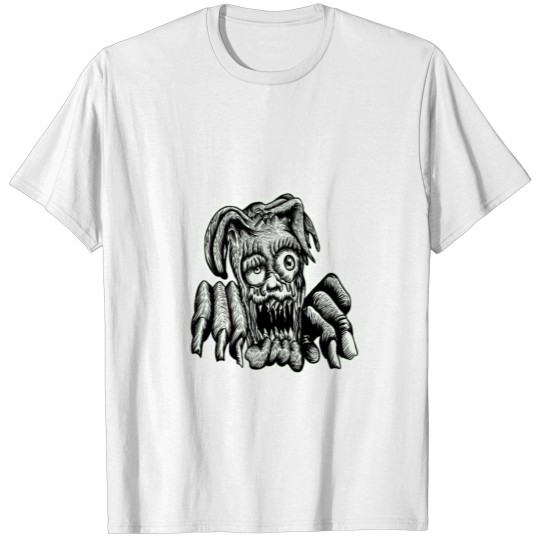 Zombie jester T-shirt