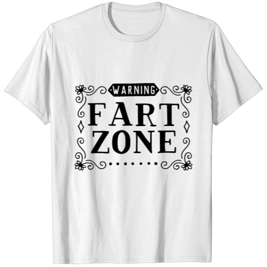 Warning Fart Zone T-shirt