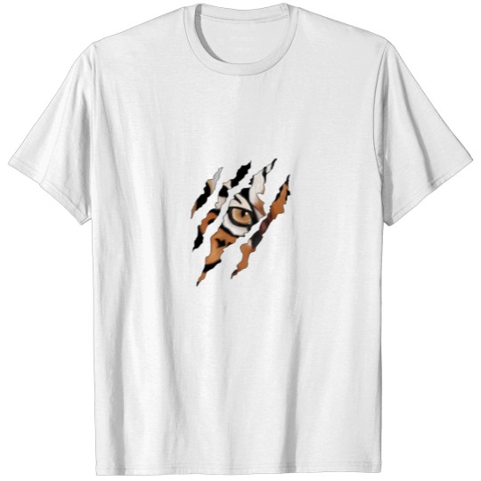 Tiger Claw Cheetah Scratch T-shirt