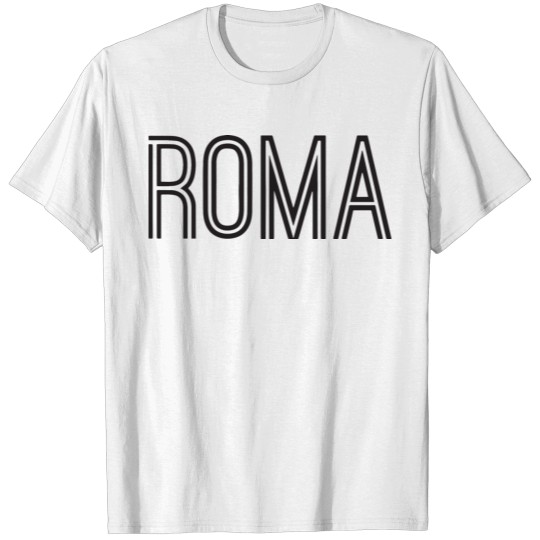 roma word T-shirt
