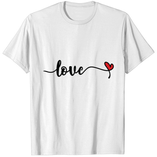 Love Heart Romance T-shirt