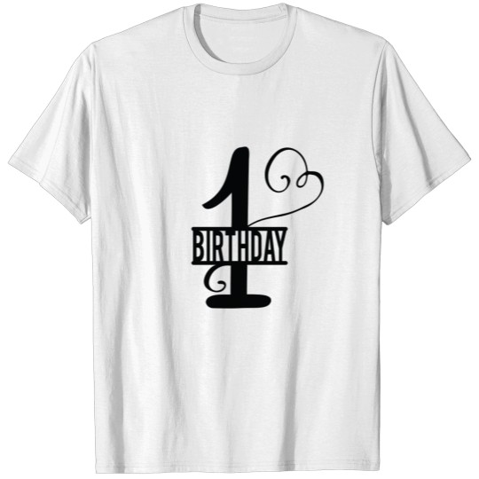 1st birthday T-shirt