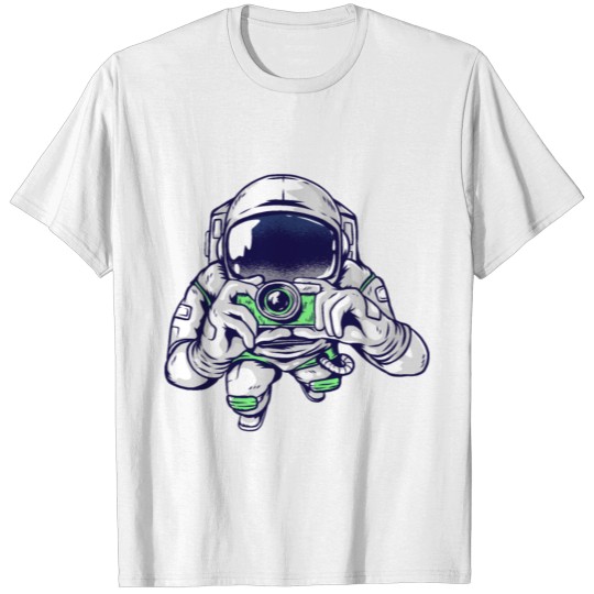 flying Astronaut Photo T-shirt