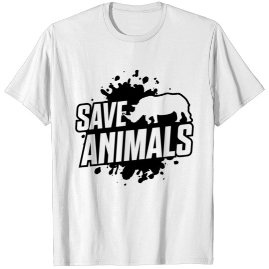 Animal Welfare Rhino Activist T-shirt