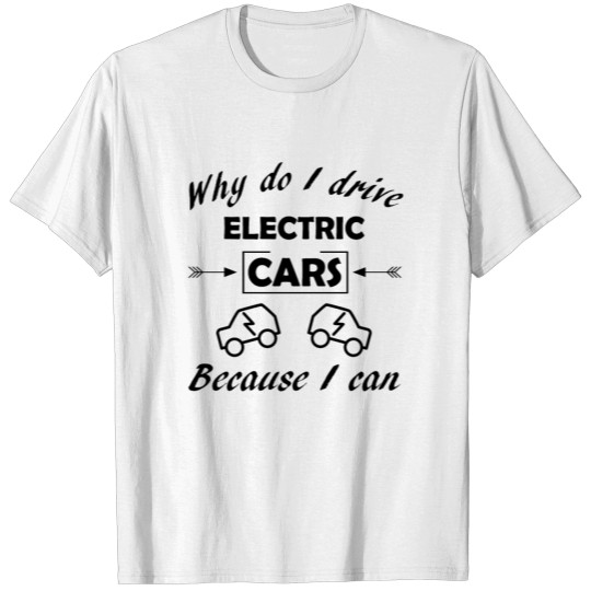electric car T-shirt