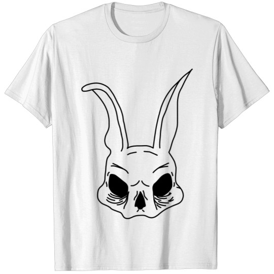 Rabbit Dead Skull Evil T-shirt