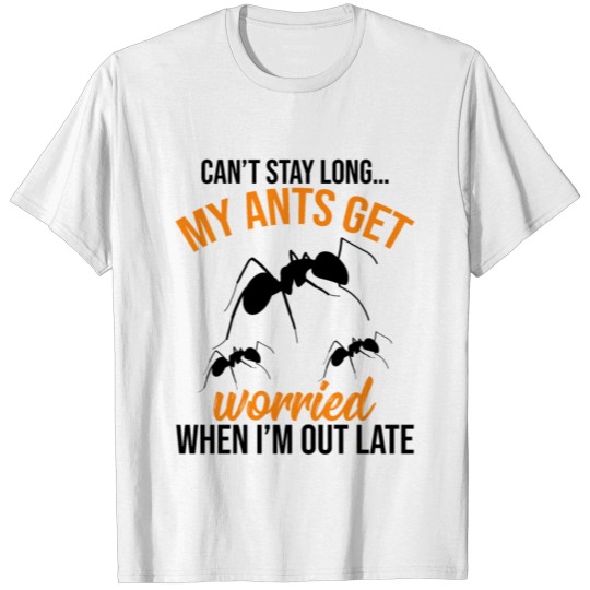 Ant Insect Halloween Apparel for Ant Lover T-shirt