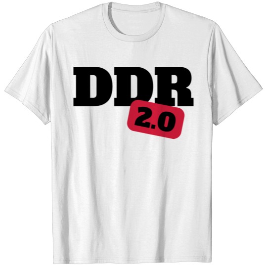 DDR 2 0 nur schlimmer Demo T-shirt