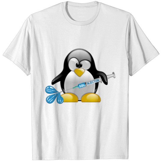 Linux SQL Injection - Cyber Security T-shirt