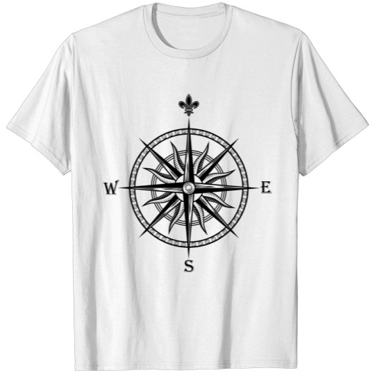 Fleur de Lis Compass T-shirt