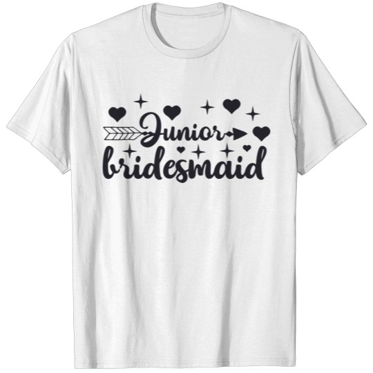 Junior bridesmaid T-shirt
