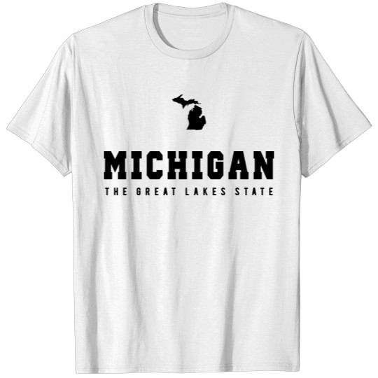 Michigan Shape T-shirt