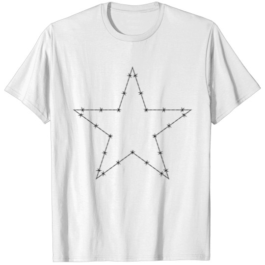 Barbed Wire Star T-shirt