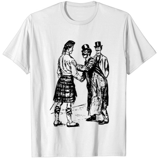 Meeting a Man in a Kilt T-shirt