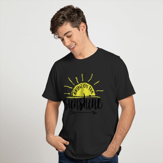 Bring On The Sunshine Love Summer Sun Beach Camp T-shirt