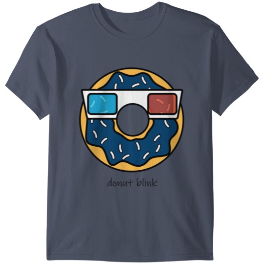 Donut Blink Time Lord Inspired Design T-shirt