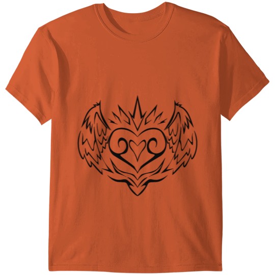 Heart angel wings T-shirt