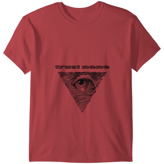 TURST NONE TRIANGLE Dollar Eye T-shirt