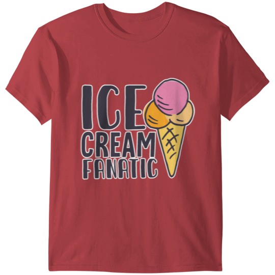Ice cream fanatic T-shirt