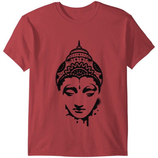 A portrait of a Buddha T-shirt
