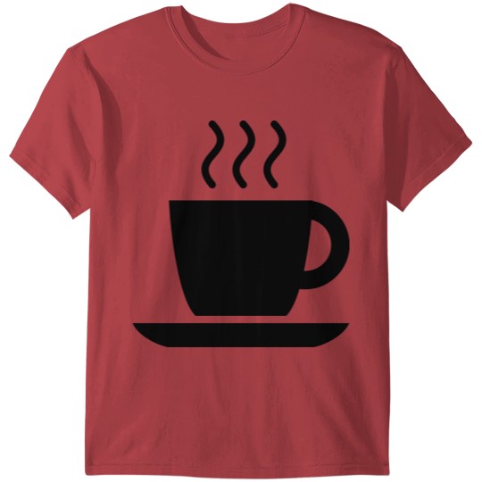 Coffee cup icon T-shirt