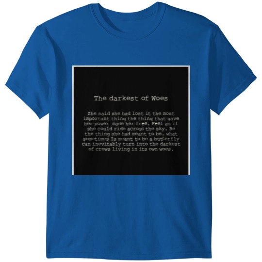 Dark poetry T-shirt