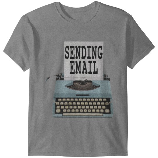 Nostalgia: Email Typewriter T-shirt