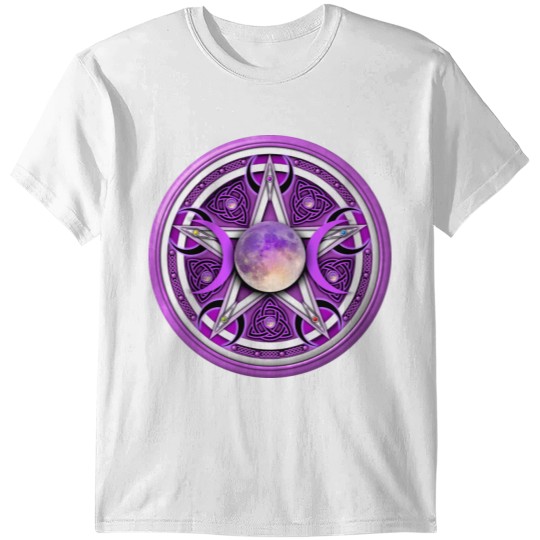 Purple Moon Pentacle T-shirt