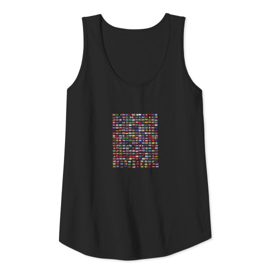 Flags Of The Countries Of The World 287 Flag Inter Tank Top