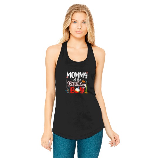 Mommy Of The Birthday Boy Fishing Matching Family Tank Top