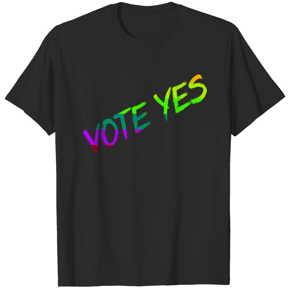 vote yes T-shirt