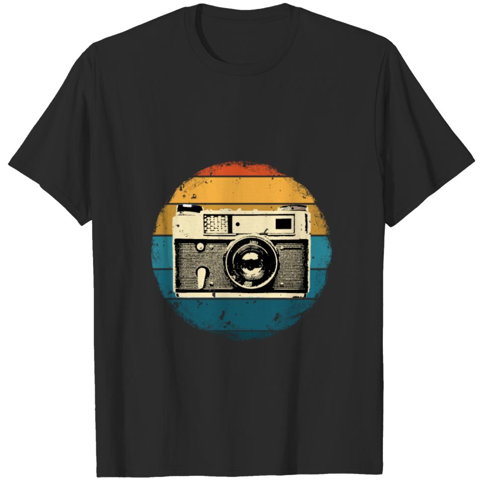 Vintage Retro Camera T-shirt