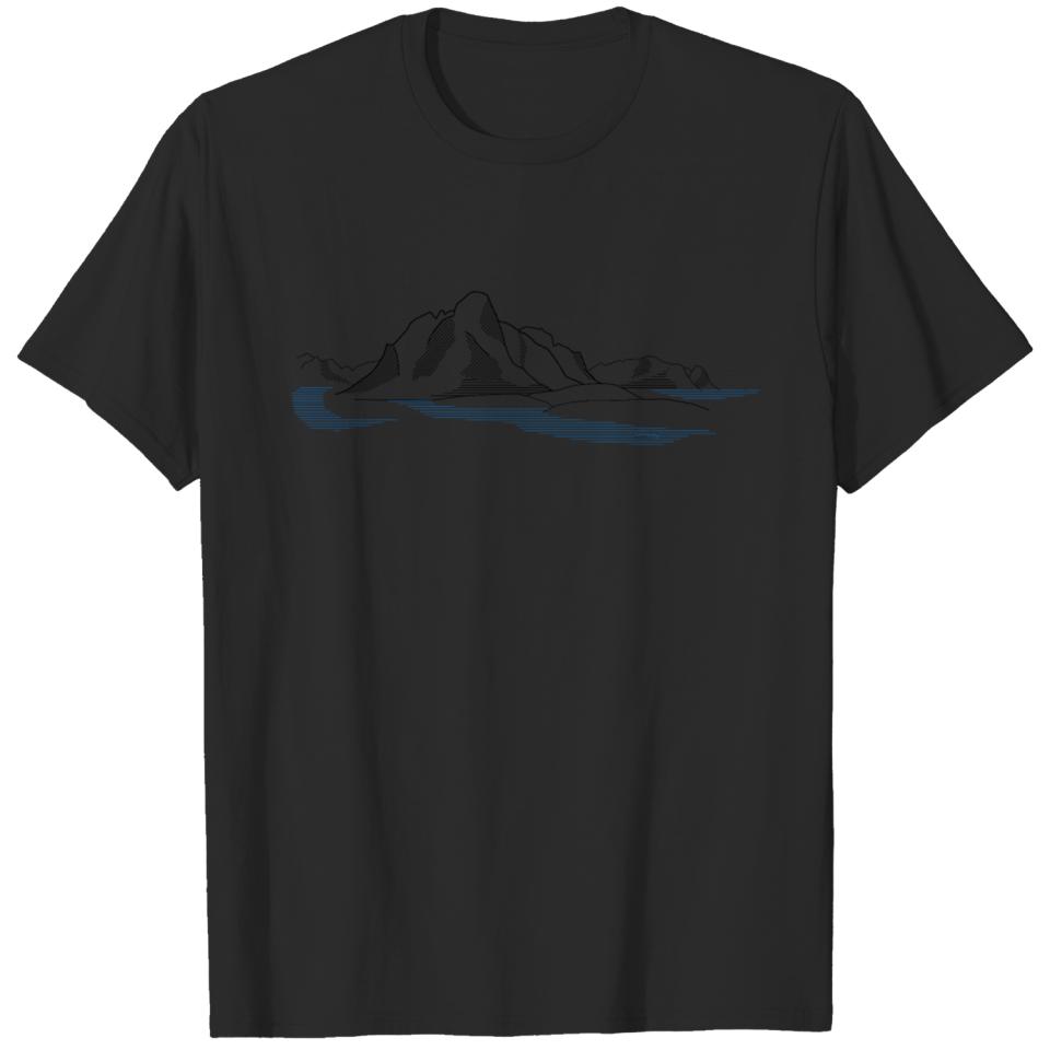 Norway Lofoten Lineart T-shirt