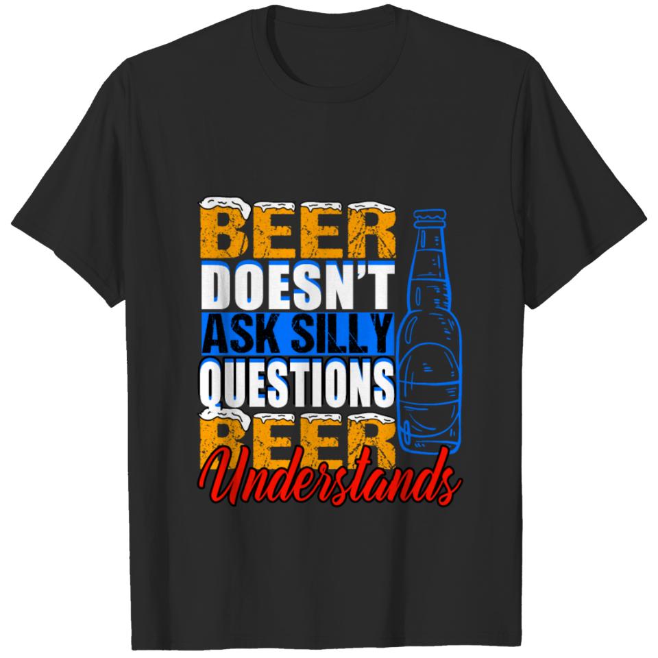 Beer, hops and malt, ozapft is, beer drinkers, T-shirt