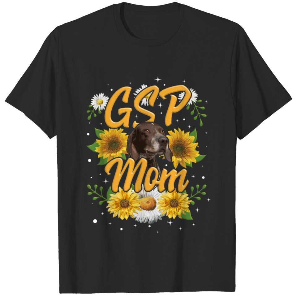 GSP Mom Shirt German Shorthaired Pointer Mom T-shirt