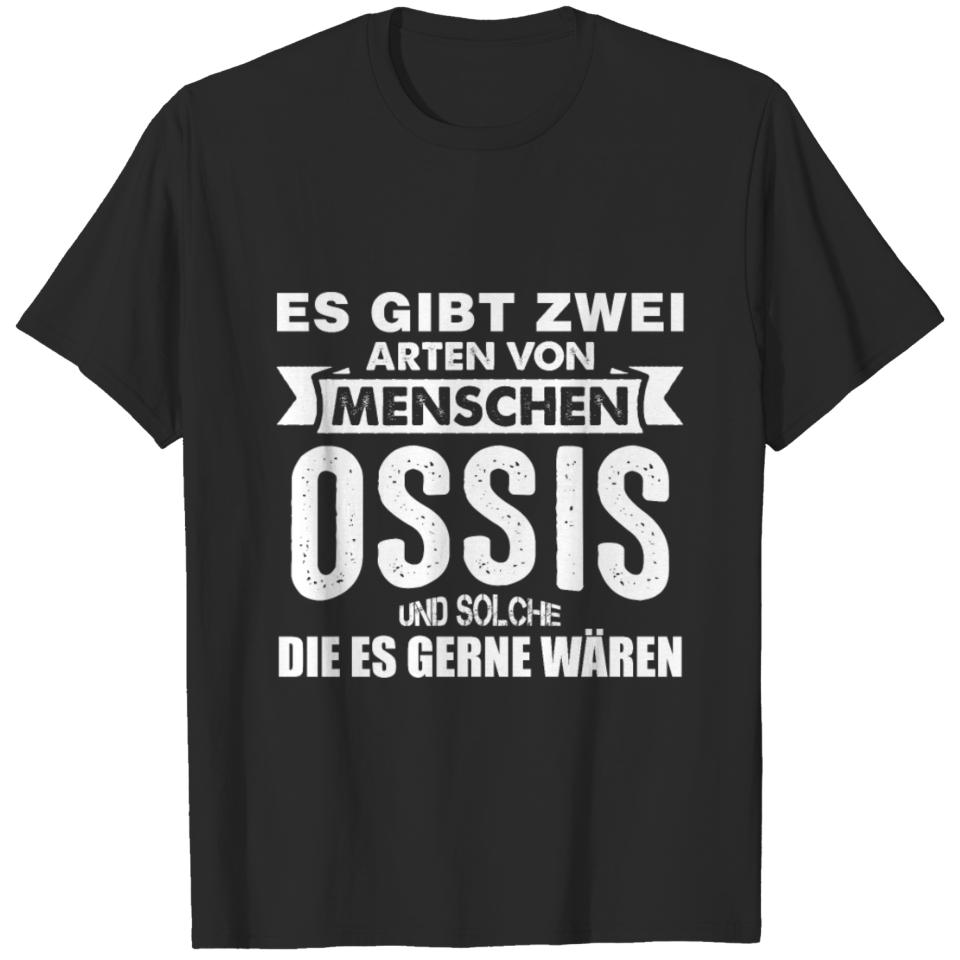 DDR East Germany Ossi Saying Gift T-shirt