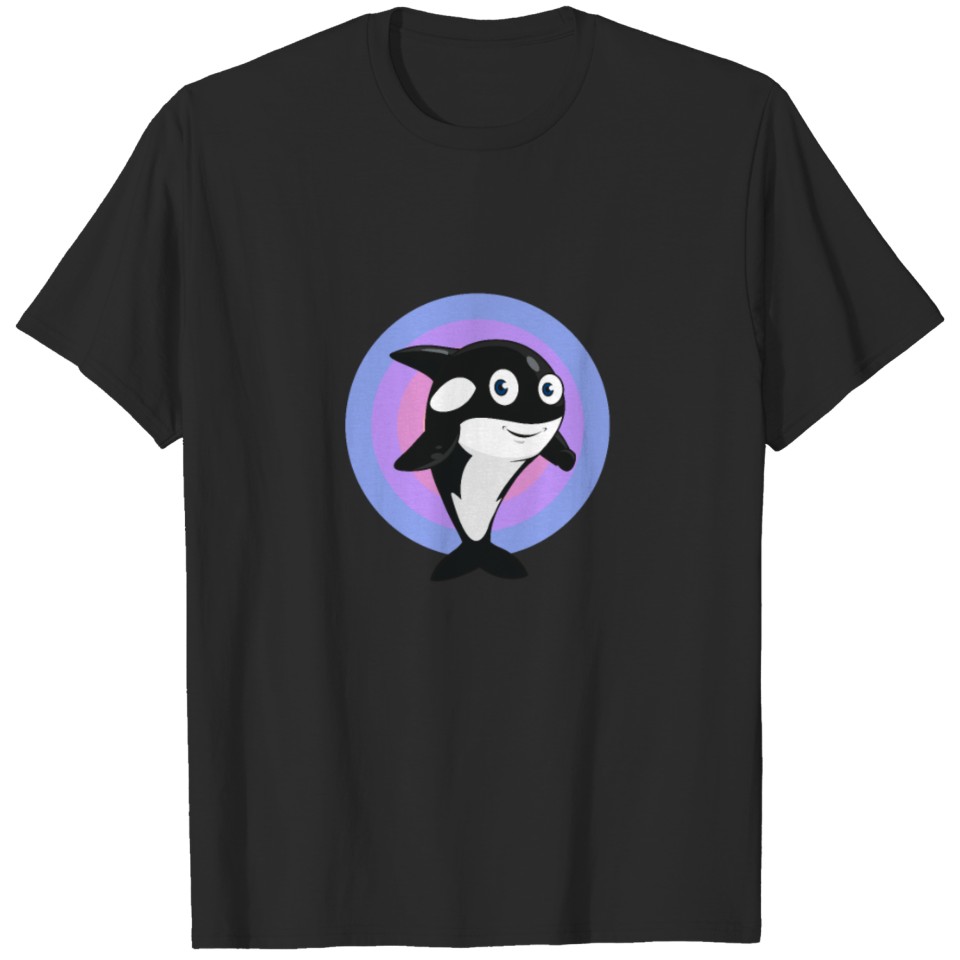 Cute Orca Whale Gifts T-shirt