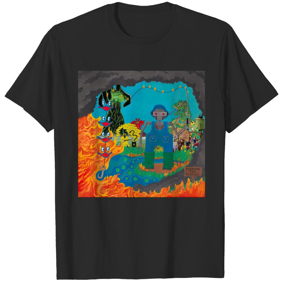 King Gizzard Album Art Collage - King Gizzard And The Lizard Wizard - T-Shirt