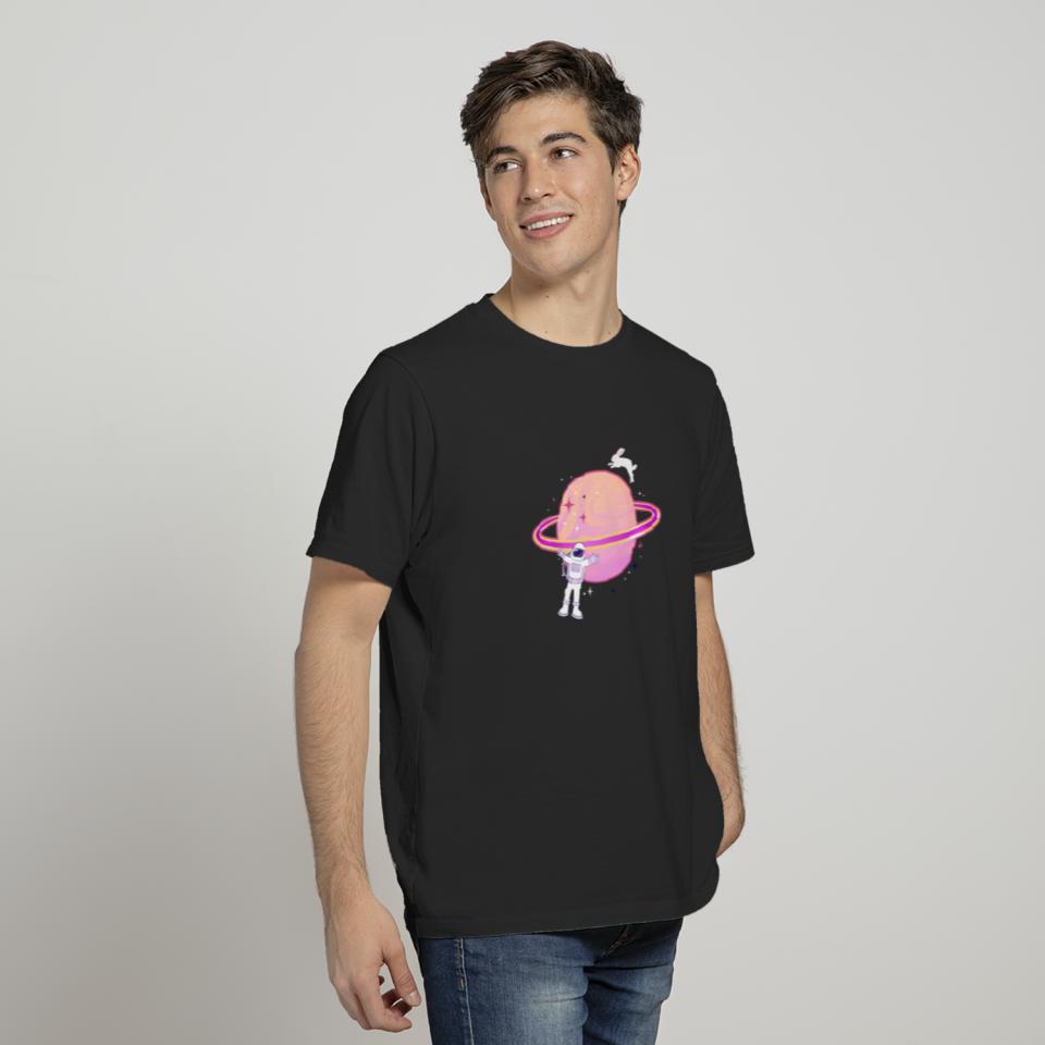 Cute Astro Rabbit Universe T-shirt