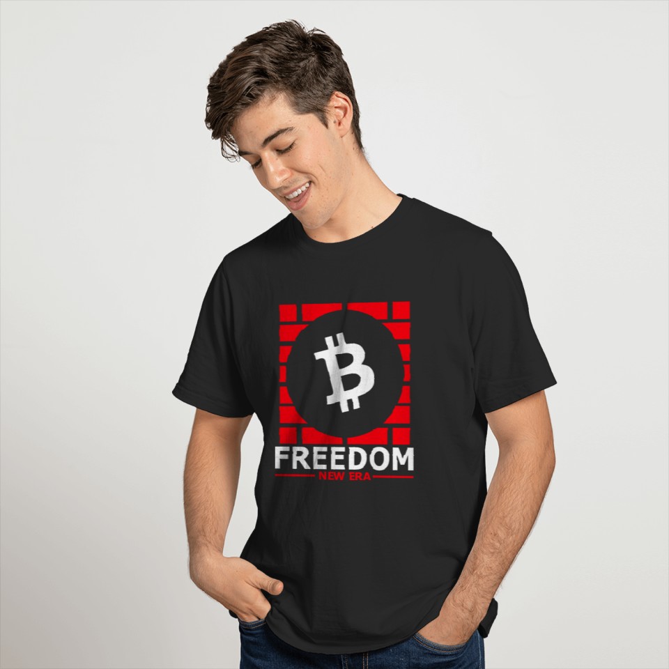 bitcoin freedom Currency T-shirt