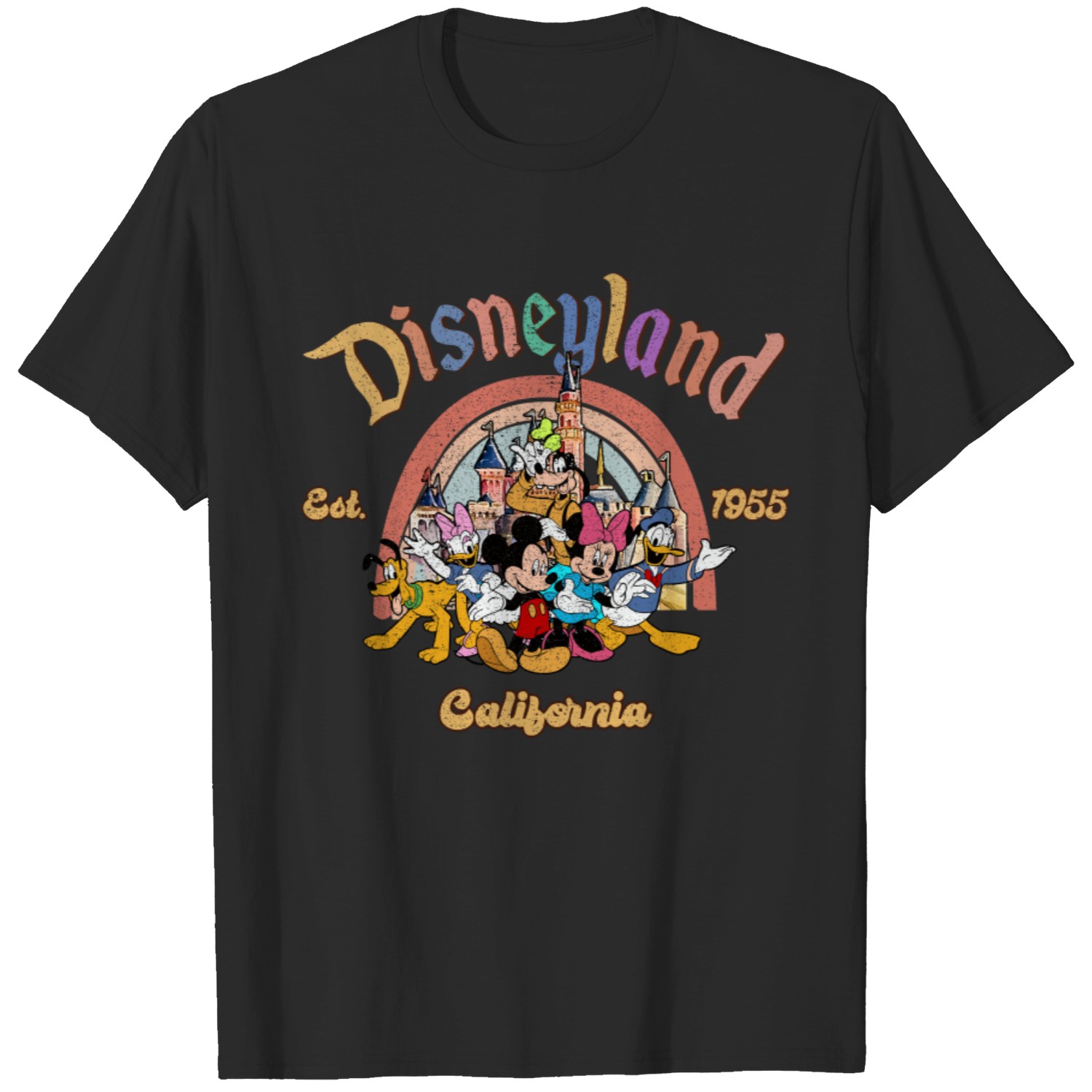 Vintage Disneyland Est 1955 California Comfort Shirt, Disneyland 1955 Shirt