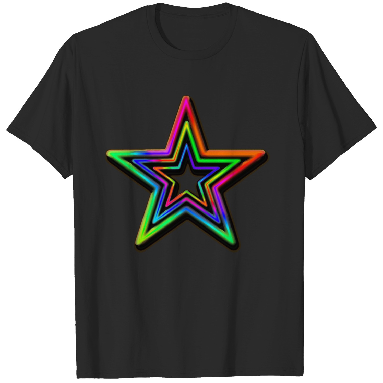 RAINBOW STAR T-shirt