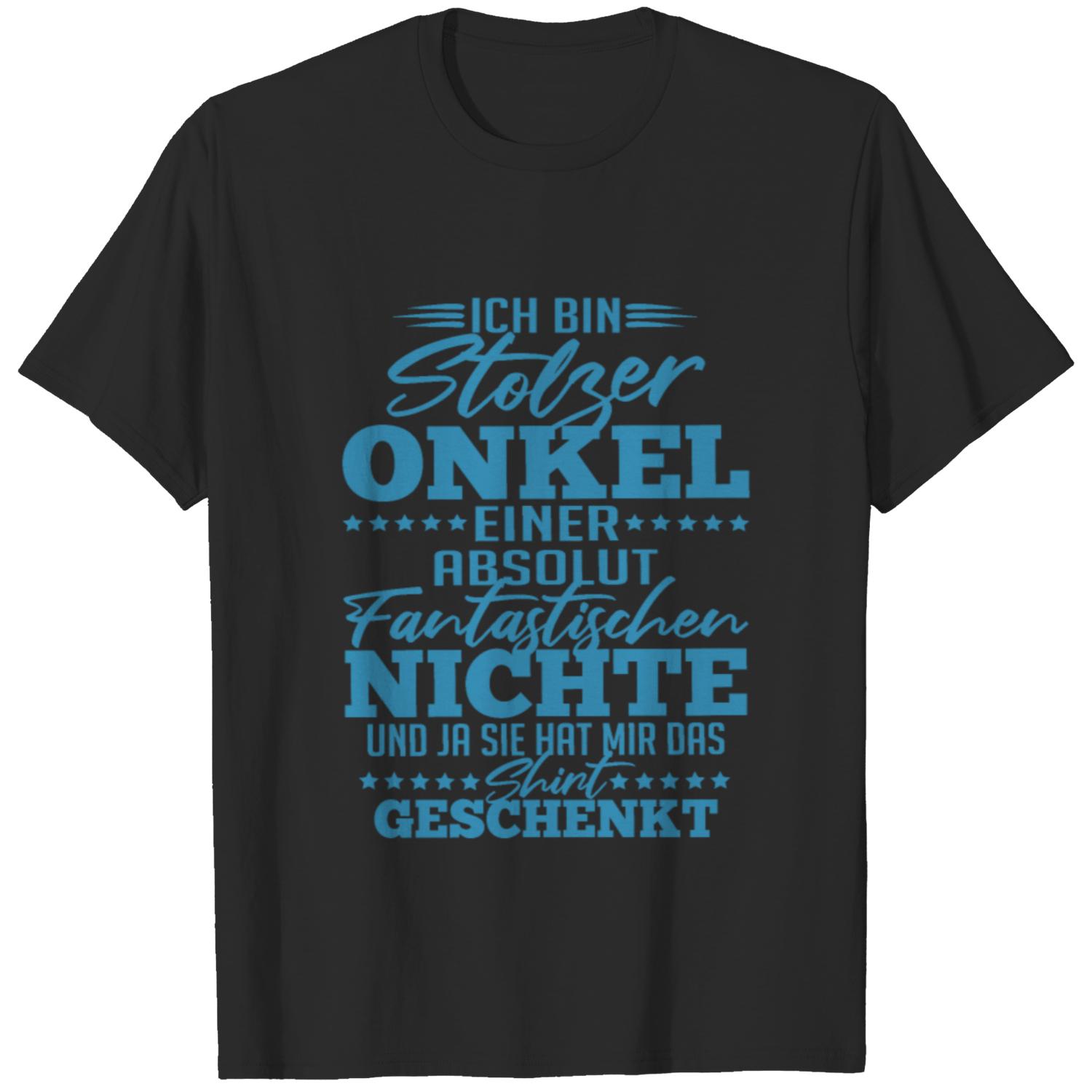 Gift ideas for uncle from niece T-shirt